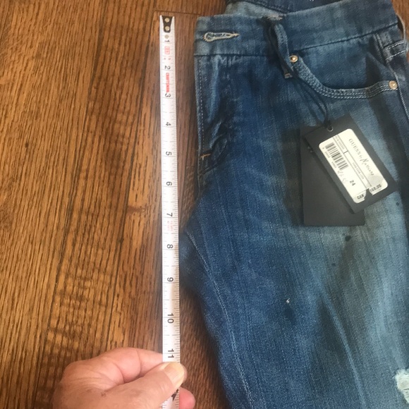 NWT Marciano Distressed Low Rise The Skinny Jeans - Picture 3 of 11